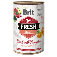 Brit Fresh konserv veiseliha+kõrvits, 400 g