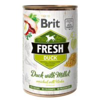 Brit Fresh konserv pardiliha+hirss, 400 g