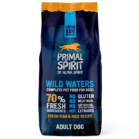 Primal Spirit Wild Waters külmpressitud koeratoit, 12 kg