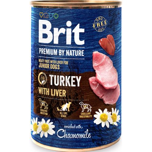 Brit Premium konserv kalkuni ja maksaga koertele