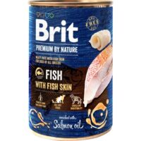 Brit Premium by Nature konserv kala ja kalanahaga, 400 g