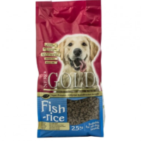 Nero Gold Fish & Rice koeratoit, 2,5 kg