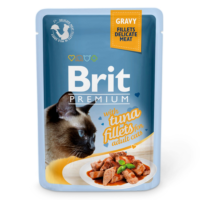 Brit Premium Tuna Fillets in Gravy märgtoit kassidele, 85 g