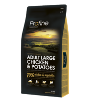 Profine Adult Large Chicken & Potatoes koeratoit, 15 kg