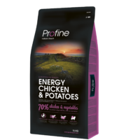Profine Energy Chicken & Potatoes koeratoit, 15kg