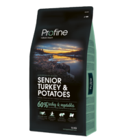 Profine Senior Turkey & Potatoes koeratoit, 15 kg