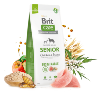 Brit Care Sustainable Senior Chicken&Insect koeratoit