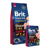 Brit Premium by Nature Senior L+XL koeratoit