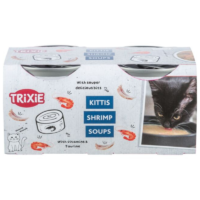 Trixie krevetisupp kassidele, 4×80 g